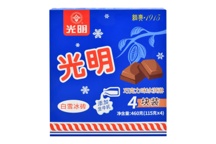 Ice Cream - Chocolate 光明白雪冰砖冰淇淋巧克力味 115gm（VIP会员价：RM3.80）